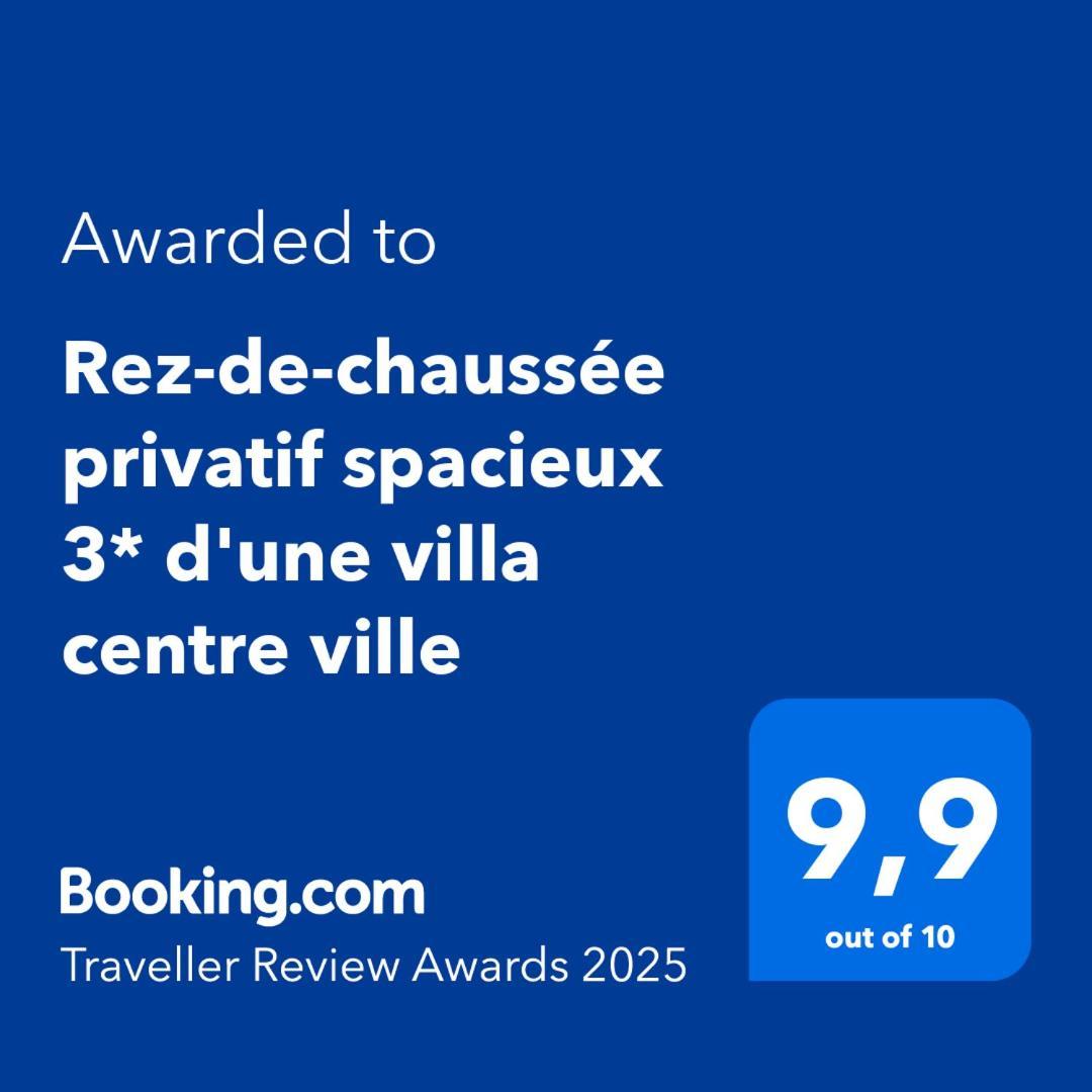 Rez-De-Chaussee Privatif Spacieux 3* D'Une Villa Centre Ville Hyères Eksteriør billede